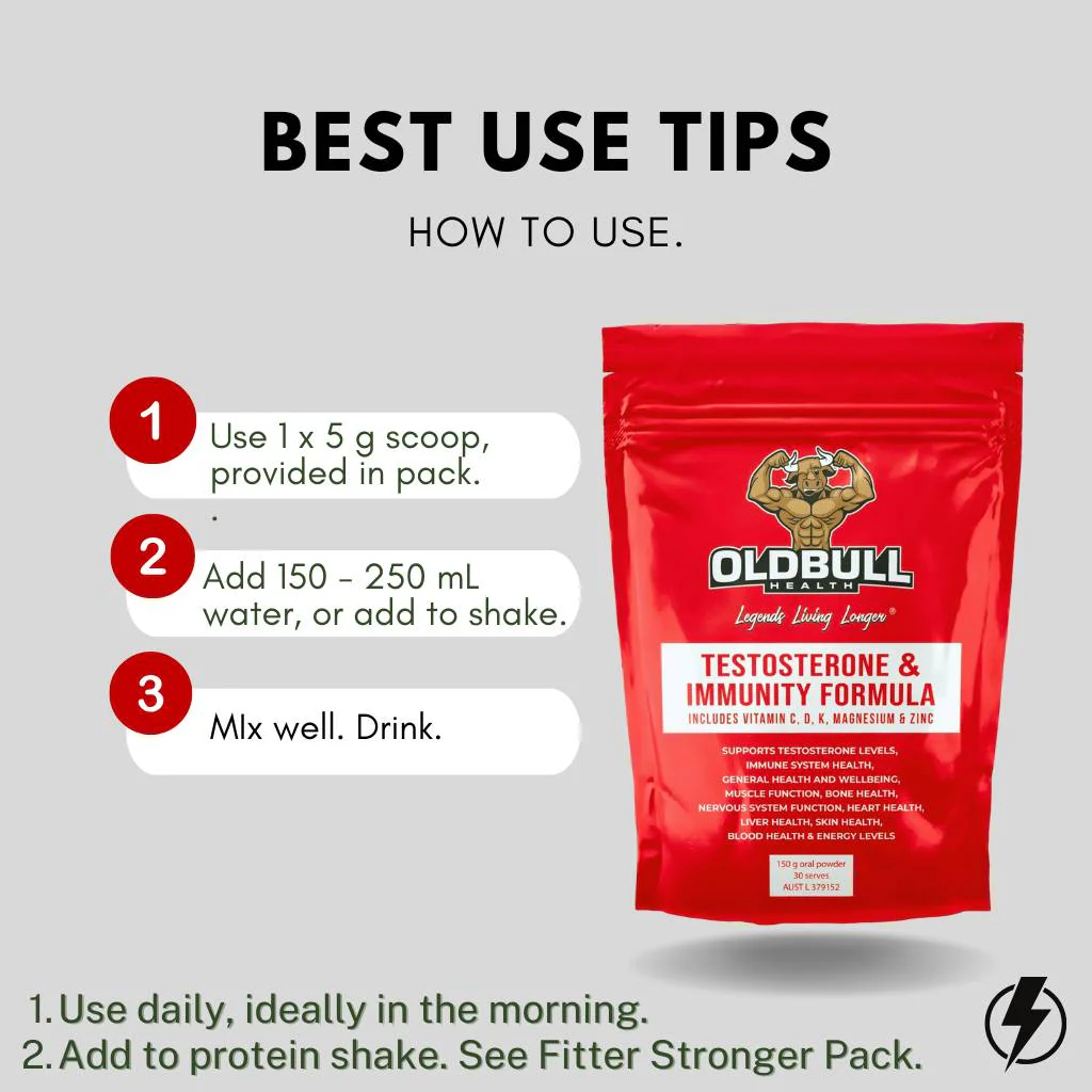 TESTOSTERONE & IMMUNITY FORMULA (30) - Image 7